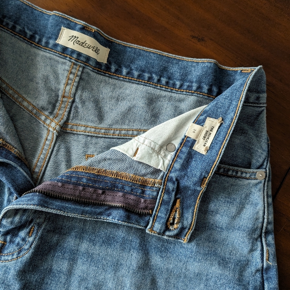 Mom jean shorts
